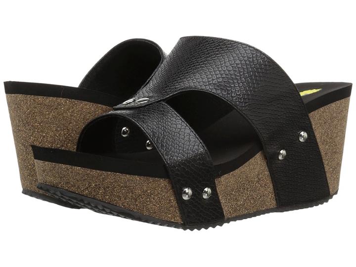 Volatile Cassia (black) Women's Shoes