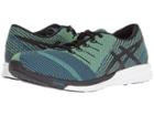 Asics Fuzex Knit (directoire Blue/black/safety Yellow) Men's Running Shoes