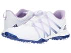 Adidas Golf Adipower Boost Boa (footwear White/purple Glow/mystery Ink) Women's Golf Shoes