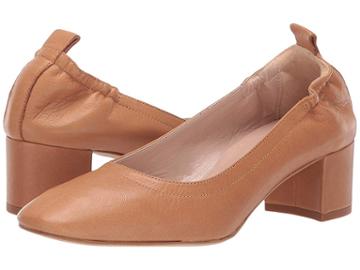 Summit By White Mountain Vittoria Heel (natural Leather) Women's Shoes