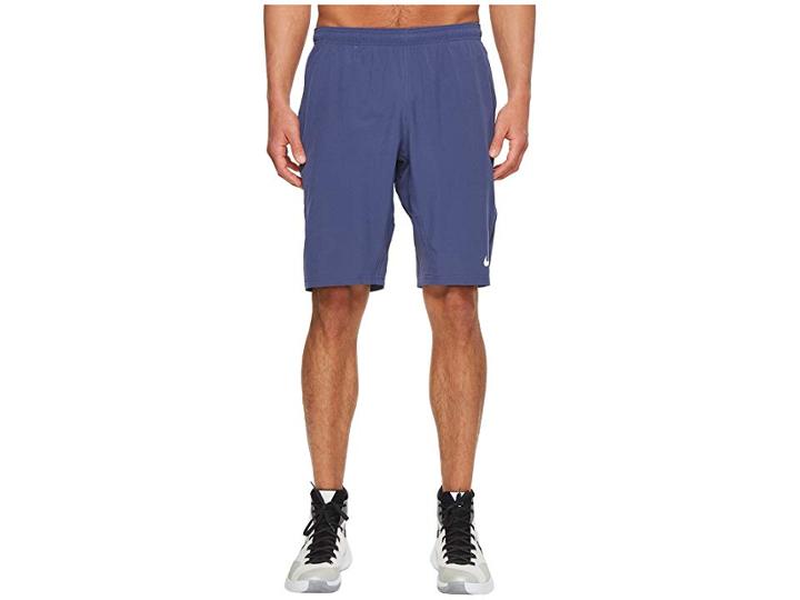 Nike N.e.t. 11 Woven Short (blue Recall/white) Men's Shorts
