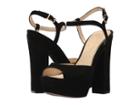 Jessica Simpson Lorinna (black Luxe Kid Suede) High Heels