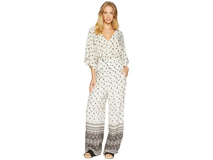 Splendid Desert Batik Printed Jumpsuit (natural) Women's Jumpsuit & Rompers One Piece