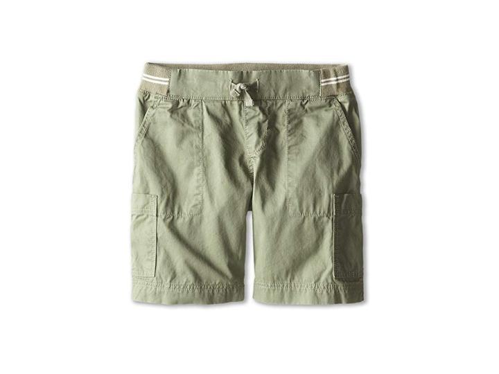 Lacoste Kids Drawstring Cargo Bermuda Short (little Kids/big Kids) (savory) Boy's Shorts