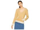 Lucy Love Open Back Hoodie (golden) Women's Sweatshirt