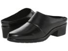Walking Cradles Caden (black Nappa Leather) Women's Clog Shoes