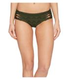 Becca By Rebecca Virtue Color Play Hipster Pant Bottoms (bay Leaf) Women's Swimwear