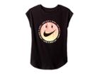 Nike Kids Nike Dna Modern Short Sleeve Tee (little Kids) (black) Girl's T Shirt