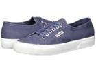 Superga 2750 Cotu Classic Sneaker (blue Shadow 1) Lace Up Casual Shoes