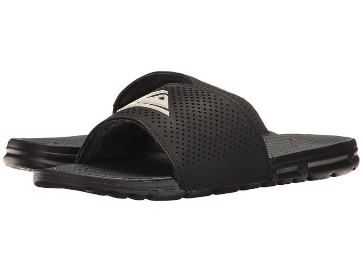 Quiksilver Amphibian Slide (black/black/white) Men's Sandals