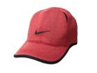 Nike Aerobill Featherlight Premium (light University Red/sport Red/black) Baseball Caps