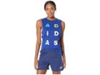 Adidas Adidas Courts Muscle Tank Top (mystery Ink) Women's Sleeveless