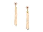 Rebecca Minkoff Calla Tassel Earrings (blush/gold) Earring
