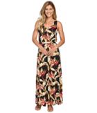 Tommy Bahama Pajaro De Paradise Maxi Dress (black) Women's Dress