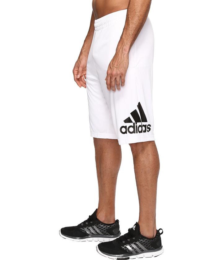 Adidas Crazylight Shorts (white/black) Men's Shorts