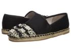 Circus By Sam Edelman Lane (black Textured Woven Canvas/pearl Boucle) Women's Shoes