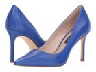 Nine West Emmala Pump (blue Leather) Women's Shoes