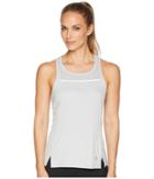 Asics Lite-show Tank Top (mid Grey) Women's Sleeveless