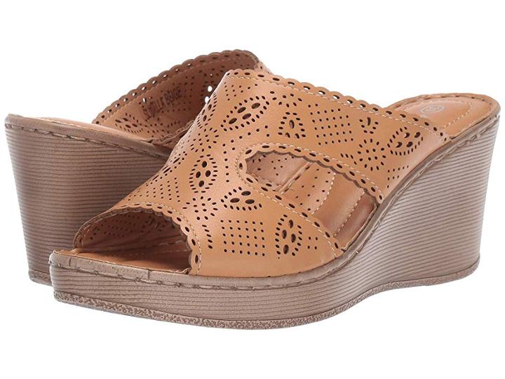 Patrizia Slidella (beige) Women's Wedge Shoes