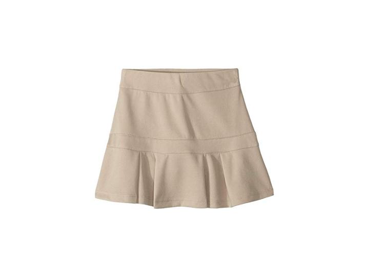 Nautica Kids Performance Scooter (little Kids) (khaki) Girl's Skort