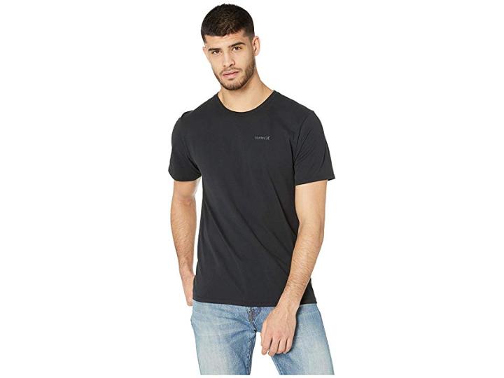 Hurley Dri-fit One Only 2.0 Tee (black) Men's Clothing