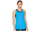 Adidas Linear Essential Tank Top (bright Blue) Women's Sleeveless
