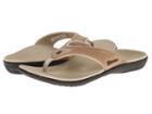 Spenco Yumi Snake (dark Tan Snake Emboss) Women's Toe Open Shoes