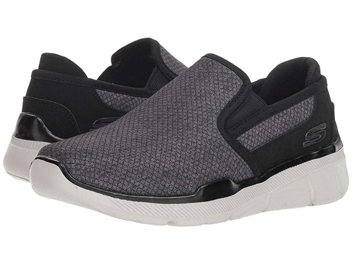 Skechers Kids Equalizer 3.0 Nano Grid 97921l (little Kid/big Kid) (charcoal/black) Boy's Shoes