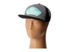 Vans Beach Girl Trucker Hat (black/true White Geometric) Caps