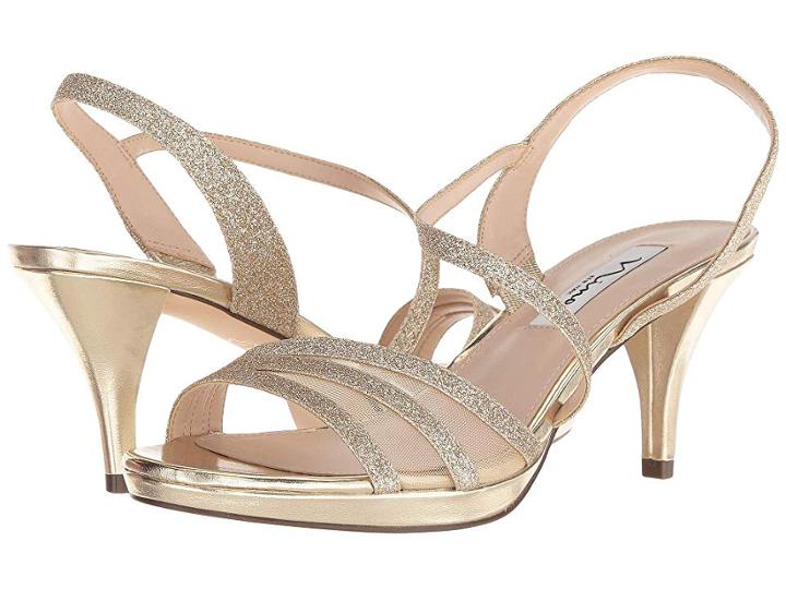 Nina Nazima (platino Glitter) High Heels