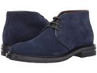 Aquatalia Raphael (navy Suede) Men's Lace Up Casual Shoes