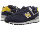 New Balance Kids Ic574v1 (infant/toddler) (pigment/brass) Boys Shoes