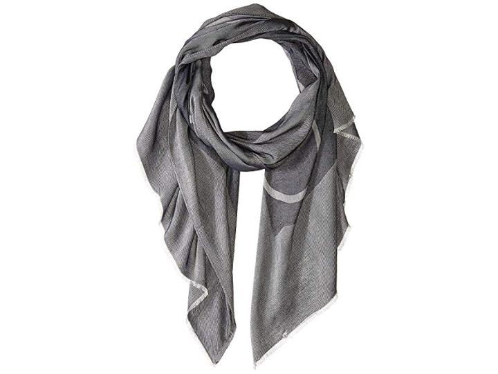 Calvin Klein Reversible Logo Wrap (navy) Scarves