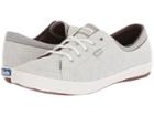 Keds Vollie Ii Railroad Stripe (gray) Women's Lace Up Casual Shoes
