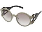 Prada 0pr 13us (beige/brown/clear Gradient Brown) Fashion Sunglasses