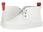 Del Toro High Top Laser Cut Chukka Sneaker (white Leaf) Men's Shoes