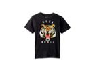 Chaser Kids Super Soft Tiger Rock Roll Tee (little Kids/big Kids) (black) Boy's T Shirt