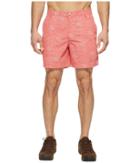 Columbia Super Bonehead Ii Shorts (sunset Red Triangle Palms) Men's Shorts