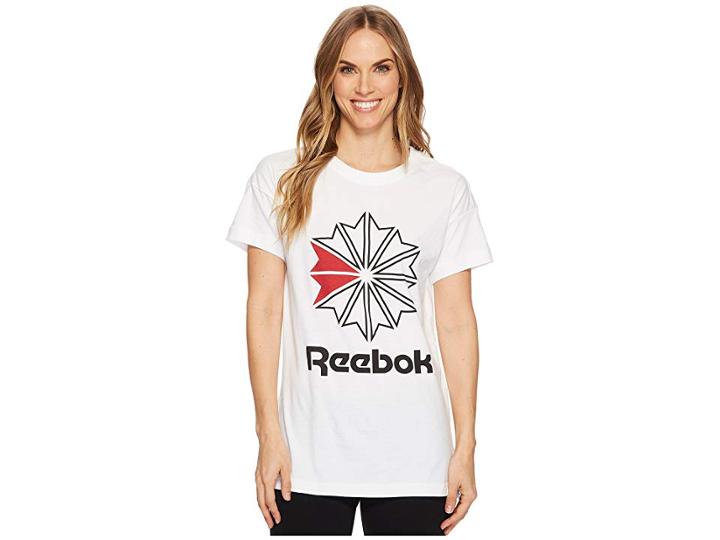 Reebok Graphic Tee (white) Women's T Shirt