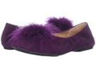 Gentle Souls By Kenneth Cole Portia Pompom (eggplant) Women's Shoes