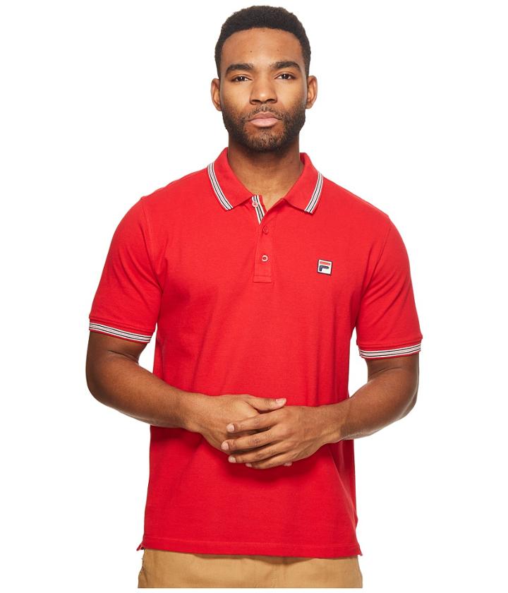 Fila Matcho 3 Polo (red) Men's Clothing
