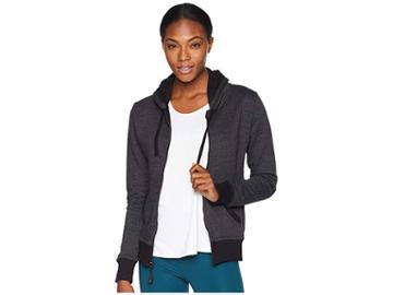 Pact Premium Organic Cotton Hoodie (charcoal Heather) Women's Sweatshirt