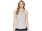 Roper 1650 Sage Floral Print (white) Women's Clothing
