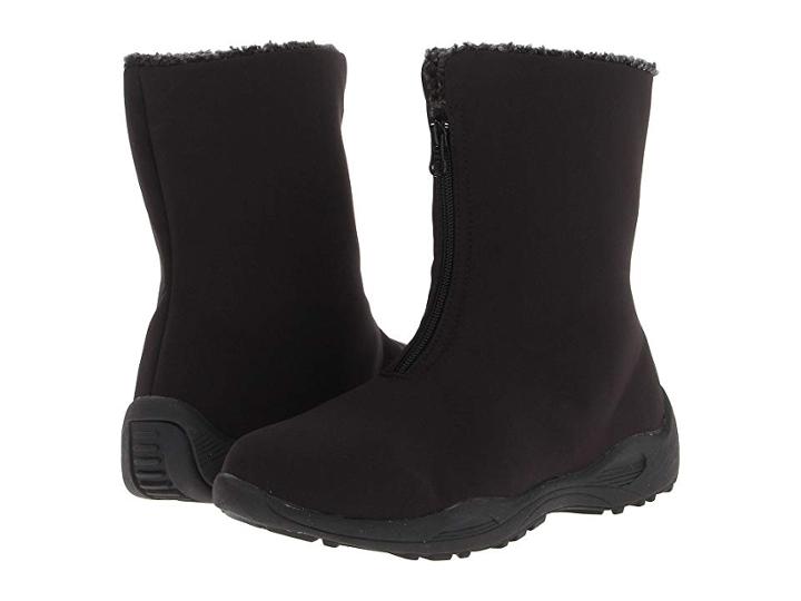 Propet Madison Mid Zip (black) Women's Cold Weather Boots