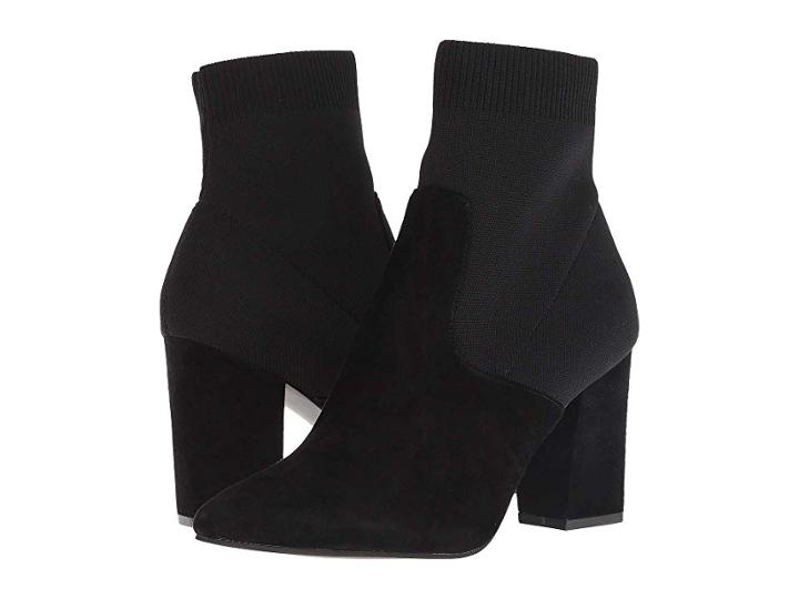 Steve Madden Remy Bootie (black Suede) Women's Pull-on Boots