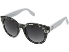 Guess Gf6030 (grey Havana/crystal/smoke Gradient Lens) Fashion Sunglasses