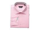 Bugatchi Shaped Fit Long Sleeve Woven Shirt (pink) Men's Clothing