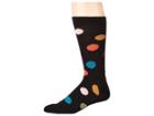 Paul Smith Row Polka Dot Sock (grey Multi) Men's Crew Cut Socks Shoes