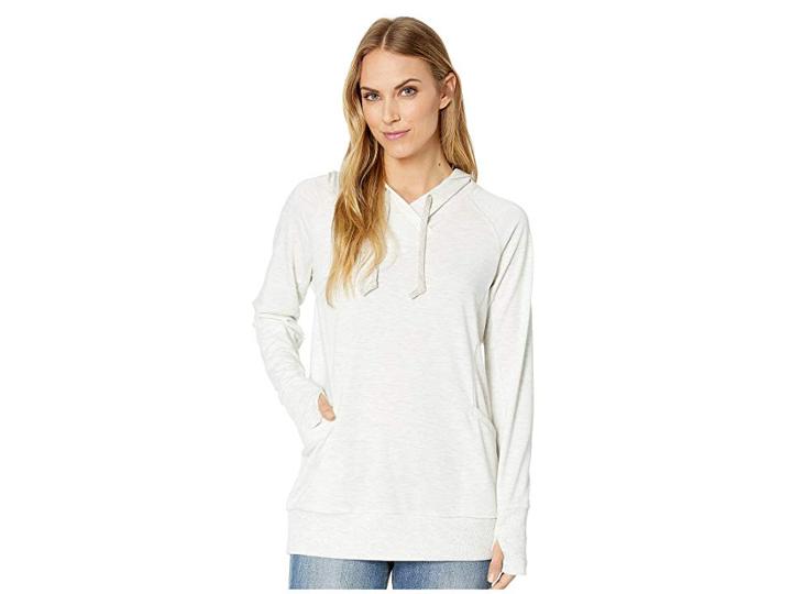 Royal Robbins Renewed Hoodie (oatmeal Heather) Women's Sweatshirt