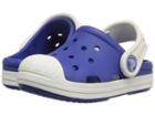 Crocs Kids Bump It Clog (little Kid/big Kid) (cerulean Blue/oyster) Kids Shoes